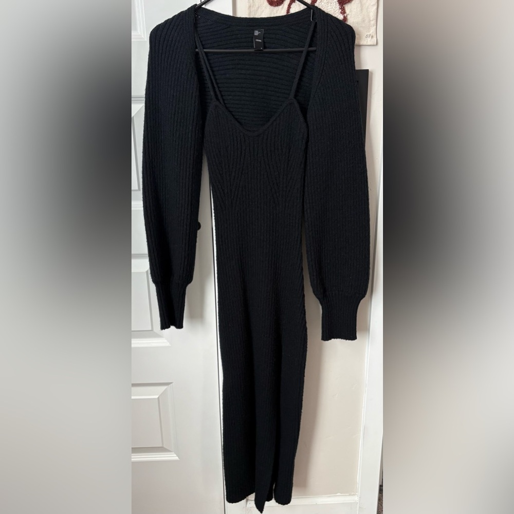 Cider dress and sweater set